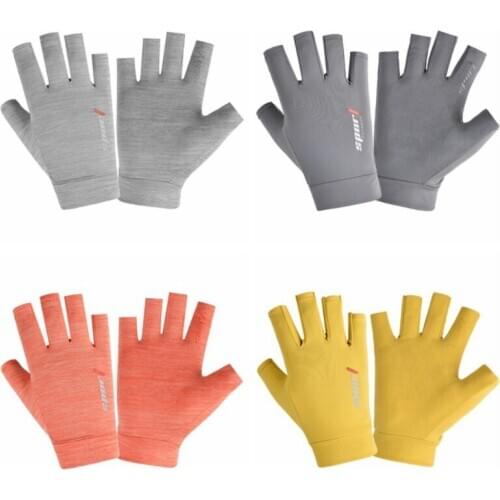 Professional Women Fitness Sports Half-Finger Riding Gym Yoga Weightlifting Bodybuilding Equipments Breathable Non-slip Gloves