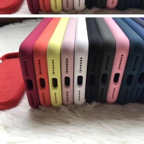50Pcs/lot Luxury Silicone Full Case For Phone 11 i5 SE 6 6s 7 8 plus iX XS XR XS MAX Phone 11 Pro Max Cover case with Packaging