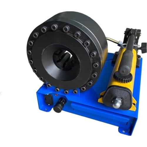 Manual Hydraulic Press Automatic Crimping Machine Oil Pipe Pressing Machine Multi-Function Pipe Shrinking Machine