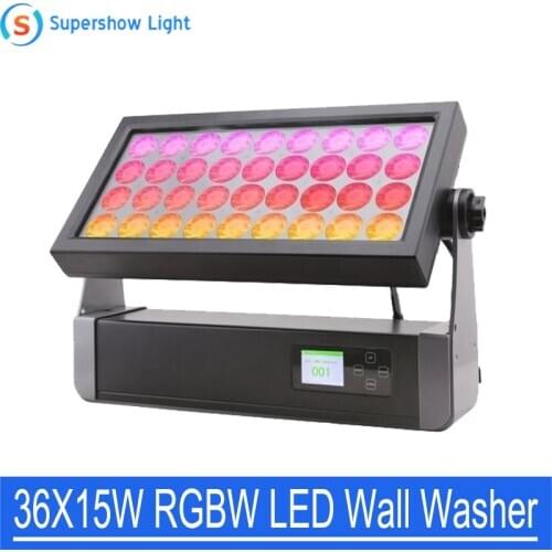 SGM P5 New Arrival 540W RGBW 4 in 1 RDN Wireless IP65 Led Wall Washer