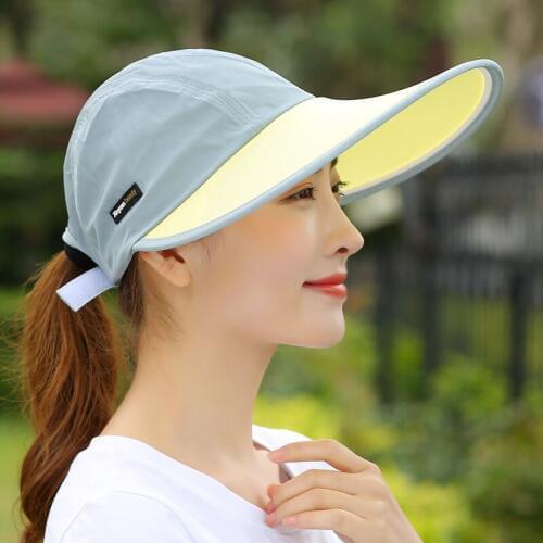 Sunhat Women Summer Sunscreen Fold Outdoor Shadow Face Wide-brimmed Cap Valentines Cap Beach Cap