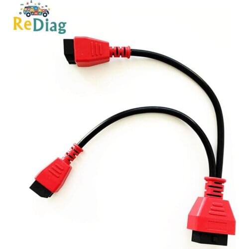 For Chrysler 12+8 connector programming cable for Autel Maxisys MS906 908 PRO scanner for chrysler Support Multi-Scanner