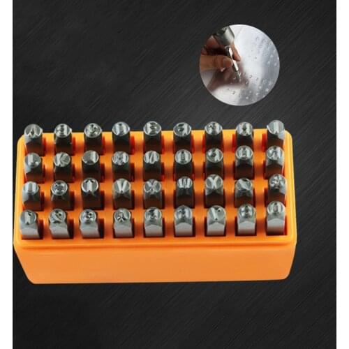 High Quality Steel Die Metal Stamping kit Punch Tool Number Letter Alphabet Stamps Tools DIY Jewelry Metal Leather LOGO Stamp