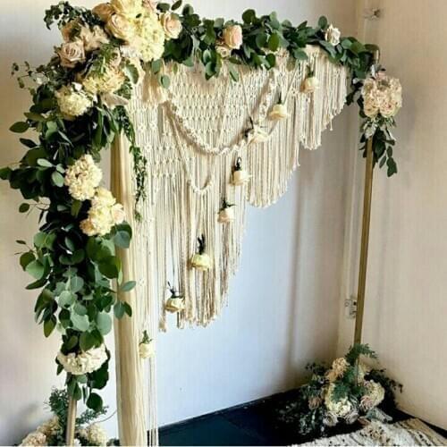 130cm x 160cm Handmade Macrame Bohemia tassel hanging Tapestry / Fashion Wedding Wall Decor