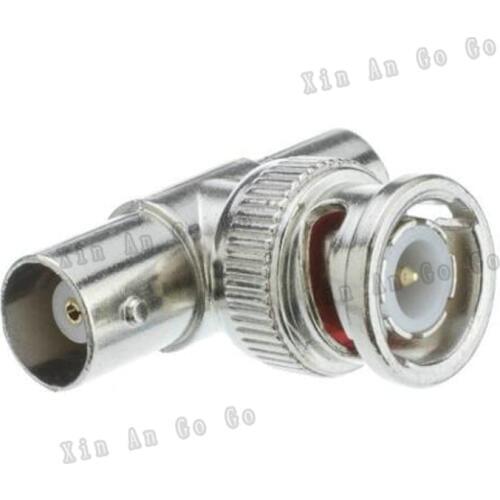 2pcs RF connector BNC male to 2 BNC female adapter BNC Plug to 2 Jack "T" Type fast ship