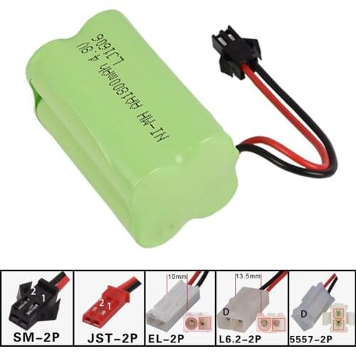 4.8v 1800mah AA NI-MH X Battery Electric toys Remote car ship robot rechargeable free shipping