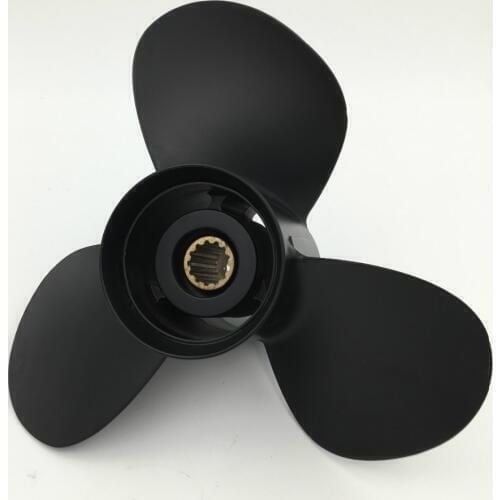 Free shipping 11 1/2x11 For SUZUKI 35hp 65HP fit SUZUKI outboard boat aluminium propellers marine propeller 13 tooth