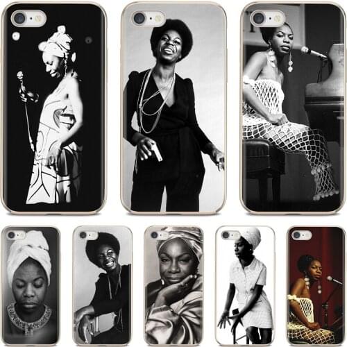 Nina Simone Jazz Music Singer Poster For Samsung Galaxy J1 J2 J3 J4 J5 J6 J7 J8 Plus 2018 Prime 2015 2016 2017 EU Soft Cover
