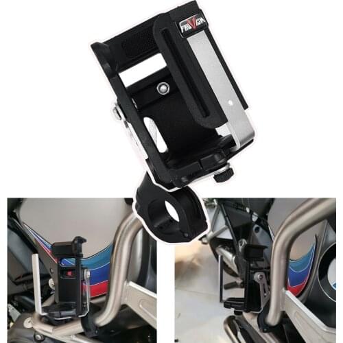 Motorcycle Crash Bar Water Bottle Drink Cup Bracket Holder For BMW R1250GS R1200GS ADV S1000R XR F900XR F900R R9T F850GS R1150RT