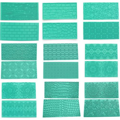 2pcs Embossing Mold 3D Cake Plunger Cutter Pastry Decorating DIY Food Fondant Baking Mould Tool Kitchen Tools Fashion 2021