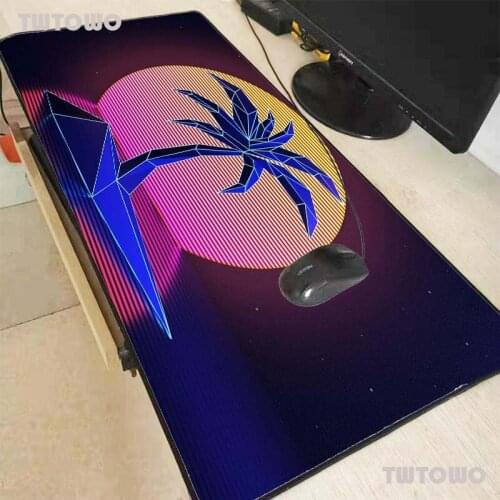 Hot Sell Extra Large Mouse Pad Abstraction Art Tree Gaming Mouse-pad Natural with sewn edges Gaming Mouse Mat