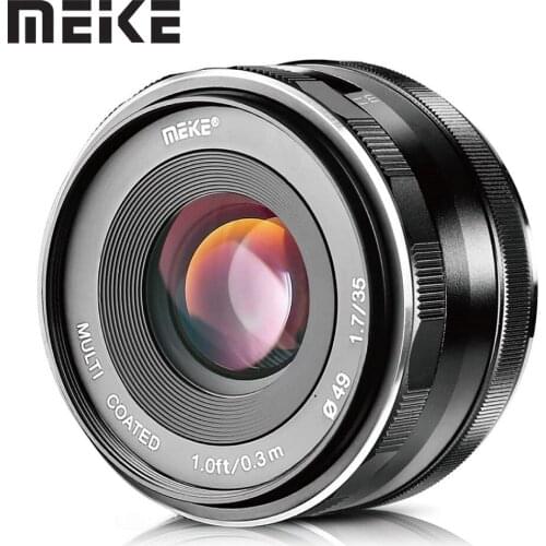Meike 35mm f1.7 Manual Focus Lens for Fujifilm X Mount X-T3 X-H1 X-Pro2 X-E3 X-T1 X-T2 X-T4 X-TE3 X-T1 X-T2 X-T4 X-T10 X-T20 XA1