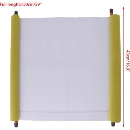 Reusable Chinese Magic Cloth Water Paper Calligraphy Fabric Book Notebook 1.5m