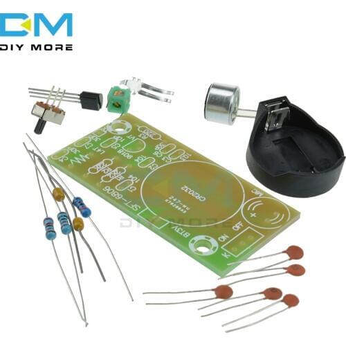 FM Frequency Modulation Wireless Microphone Module FM Transmitter Board Parts Simple Electronic Production Suite DC 3V-6V