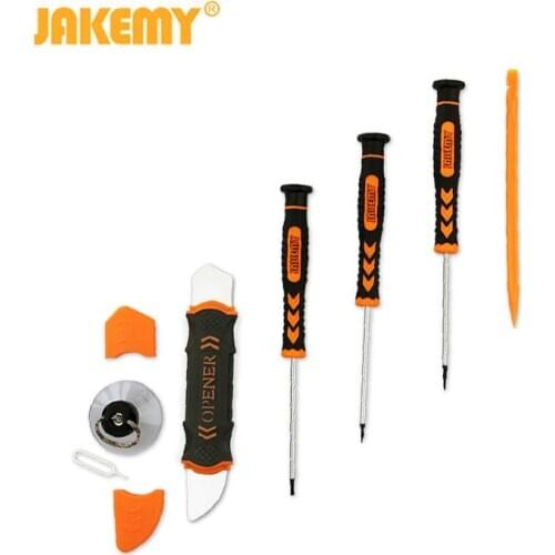 JAKEMY 7 in 1 Professional Spudger Pry Mobile Phone Repair Tool Kit Screwdriver Set For iPhone Samsung Hand Tools Sets