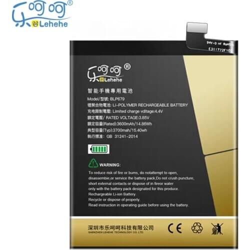 New LEHEHE BLP679 Battery for OPPO 1877 CPH1877 R17 Pro RX17 Pro 3700mAh High Quality Replacement Batteries with Tools Gifts