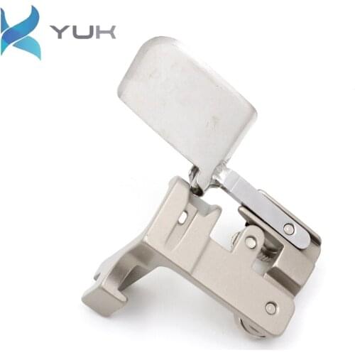 Single Needle Flat Car Curved All-steel F502 Presser Foot Crimping Suitable For Chiffon Silk Fabric