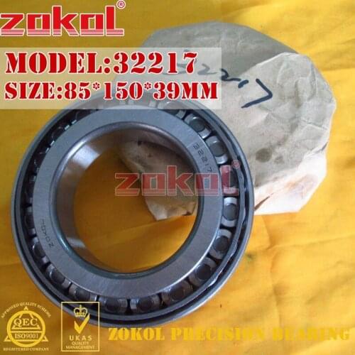 ZOKOL bearing 32217 7517E Tapered Roller Bearing 85*150*39mm