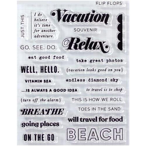 Word Clear Silicone Stamps for DIY Scrapbooking/Card Making/Kids Christmas Decoration Supplies Popular A2671