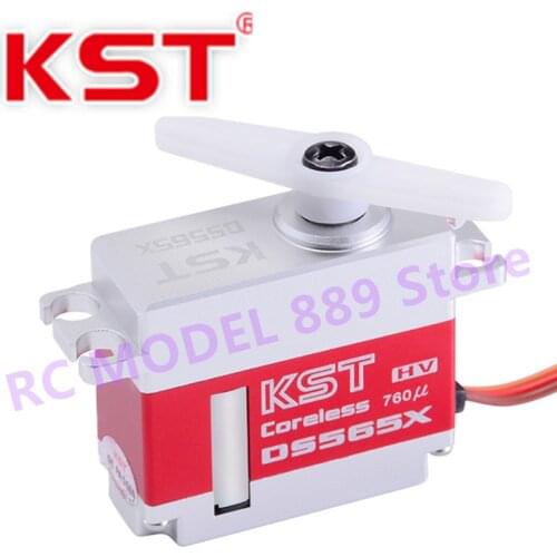 KST DS565X 8.4V 6kg 0.05sec HV Digital Metal Gear Servo Motor for UAV Helicopter Airplane RC Models
