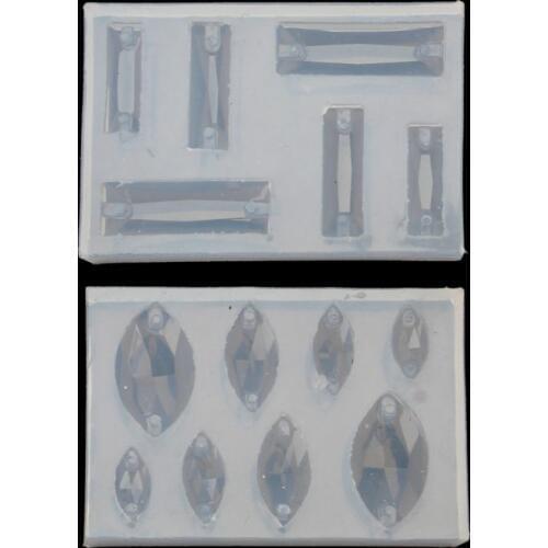 Silicone Mold DIY Earrings Bracelet Jewelry Making Epoxy Resin Molds Craft Tools