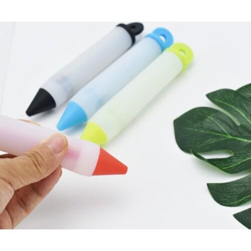 Silicone Food Writing Pen Chocolate Decorating tools Cake Mold Cream cup, cookie Icing Piping Pastry Nozzles kitchen accessories