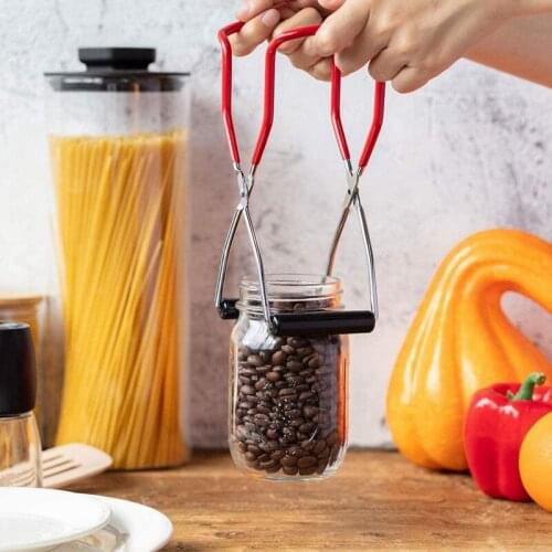 Stainless Steel Steamer Canning Rack and Canning Tongs with Handles for Regular Mouth or Stand Pressure Cooker Removal