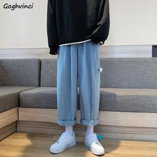 Women Thicker Casual Pants Loose Soft Boyfriend All-match Unisex Couple Students Fashion Drawstring Females Trousers New-arrival