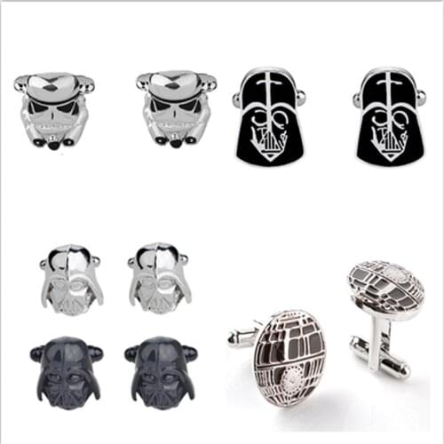 18 Styles Cufflinks White Samurai French Cuff links Fashion Apparel Shirt Accessories