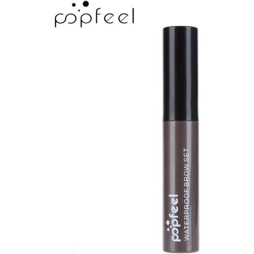 POPFEEL Liquid Eyebrow Mascara Eyebrow Artifact Waterproof Lasting No Makeup Black Brown 4 Colors Optional
