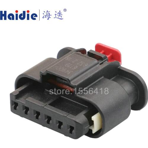 1sets electric 6pin auto housing plug 349006119 watetprof electric harness wiring connector 34900-6119
