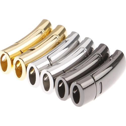 1 pair magic mganetic lock no tie shoelaces system metal shoe buckles