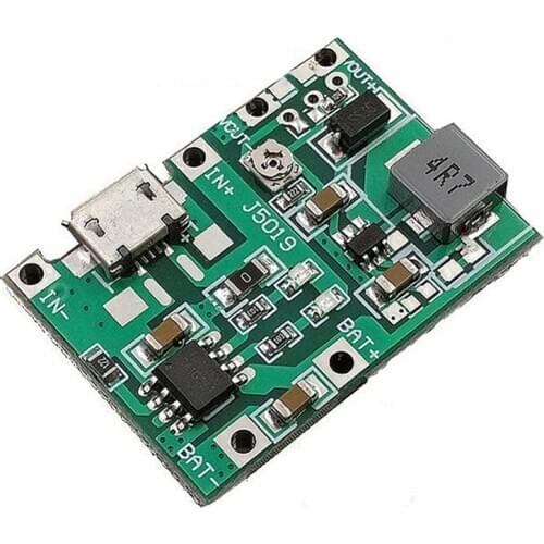 1pc Lithium Li-ion 18650 3.7V To 9V 5V DC-DC Step Up Boost Module Adjustable Module 2A