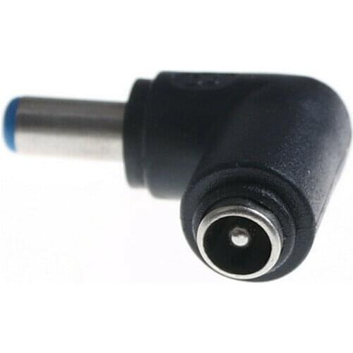 90 Degree 5.5*2.1 Mm Male Jack To 5.5*2.1Mm Female Plug Right Angle Dc Power Connector Adapter Laptop 1pcs