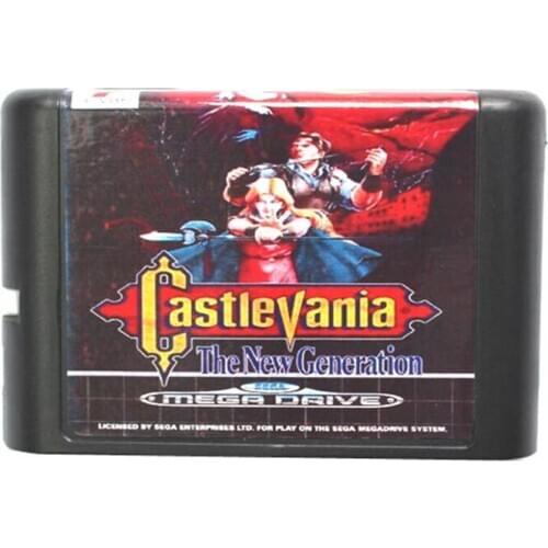 Castlevania the new generation 16 bit MD Game Card For Sega Mega Drive For Genesis