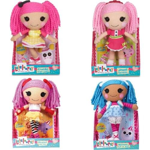 30cm Lalaloopsy Stuffed Toys Soft Plush Dolls Magic Hair Lalaloopsy Plush Toys Cute Cartoon Dolls for Girls Birthday Gift