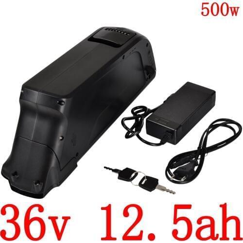EU US No tax 36V e-bike battery 36V 13ah lithium battery pack 36v 10ah 12.5ah electric bicycle scooter battery with 2A charger
