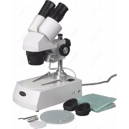 Binocular Stereo Microscope--AmScope Supplies Binocular Stereo Microscope 10X-20X-30X-60X