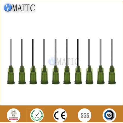 High Quality 100Pcs Dispensing Needles 14G Syringe Needle Tip 1 Inch 1'' Length