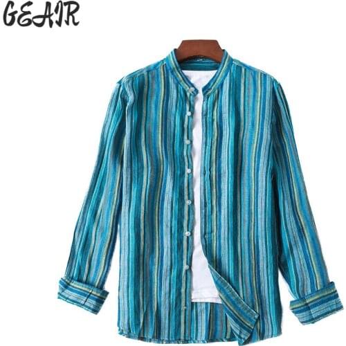 Мужские полосаты футболки GEAIR China At AliExpress