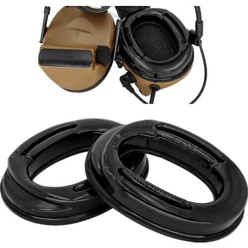 Sightlines Gel Ear Pads for COMTAC I II III Tactical Headset Peltor Comtac Noise Reduction Earmuffs Hunting Shooting Headset