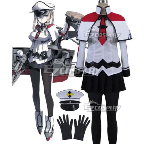 Kantai Collection KanColle Aircraft Carrier Graf Zeppelin Cosplay Costume E001