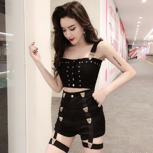 Nightclub Costume Suit For Women Dress Sexy Top+Pant For Female Jazz Dance Party DJ Bar ds Leading Dance Stage Costume VDB031