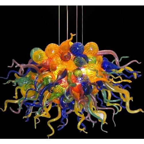 Dale Chihuly Chandelier Lamp Customized Murano Blow Glass Hanging Pendant Lights