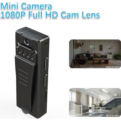 SAMTIAN HD 1080P Mini Camera Portable DVR Cameras Digital Camcorders Night Vision Loop Recording Video Recorder Pocket Sport Cam