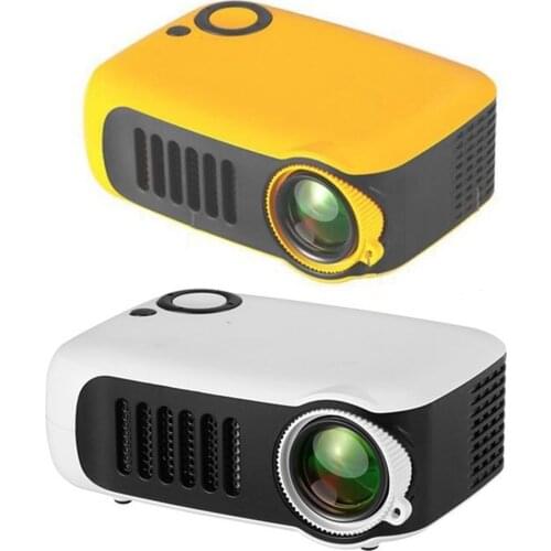 1080P HD Video LCD Mini Projector Built-in Stereo Speaker With 50000 Hours Lamp Life Portable Home A2000 Projectors Proyector