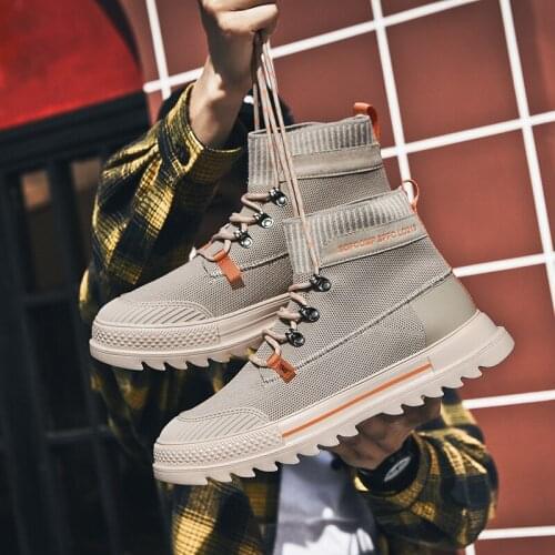 Shoes Mens Shoe Shoes Men 2020 Man Sneakers Boots Cowboy Mens Dress Fashion Breathable Summer For Mens Casual Black