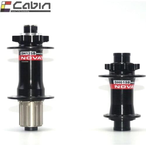 Novatec DH61SB DH12SB MTB hubs, Front 20x110, Rear 12x150 thru axle DH hubs,Down hill disc brake hubs,32 holes