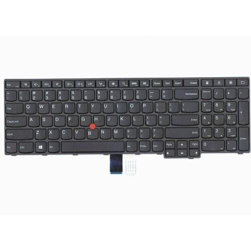 New Original US English Keyboard Non-Backlit for Lenovo Thinkpad E550 E550C E555 E560 E565 Laptop FRU 00HN074 00HN037 00HN000