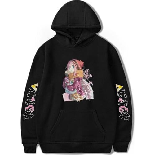 2021 New Yuru Camp△ Hoodies Sweatshirts Men/Women/ Kids Spring Autumn High Quality Streetwear pullover Yuru Camp Clothing